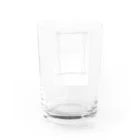 はやかわの3本足のスキップ#010 Water Glass :back