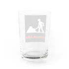 e-shop_collectのこの先工事中案内 Water Glass :back