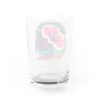 ozのハイビスカス🌺 Water Glass :back