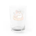 こまつなをねらうとりショップのSummerキンカチョウ Water Glass :back