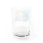 ぽけの水彩風雨の風景 Water Glass :back