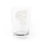 縁-yukari-のキジトラ軍団 Water Glass :back