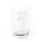 23_drawingのカブトムシとクワガタ Water Glass :back