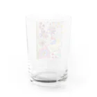 P R A Y .の鳥と花のよろこび Water Glass :back