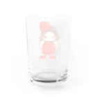 よしりん*ﾟのイチゴが好きすぎてイチゴになりたい女の子 Water Glass :back