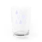 こやまちえのsizuku Water Glass :back