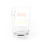 裸足になれるのふみきりマン Water Glass :back