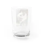 おまんぼさんのデグーのルークくん Water Glass :back