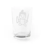 chicodeza by suzuriのただのゆうしゃ Water Glass :back