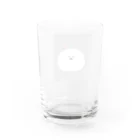 とりの店のシマエナガ(だんご) Water Glass :back