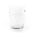 ミルク世紀末チャンネルオリジナルグッズのミルク世紀末チャンネルオリジナルグッズ　キラキラ星編 Water Glass :back