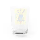 suuのカラフルカエル Water Glass :back