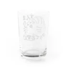 ヨルノネコイチのすんまへんてゆうてるやん Water Glass :back