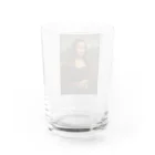 世界美術商店のモナ・リザ / Mona Lisa Water Glass :back