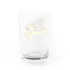 PONPON STUDIOのスマッシュ［PONPON FRIENDS SERIES］ Water Glass :back