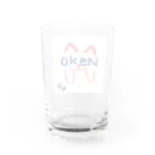 しまのっこのうらにゃん Water Glass :back