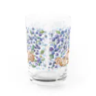 Vegefru　bouquet　　　　　　　＜ベジフルブーケ＞のりすとブルーベリー Water Glass :back