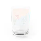 shiwon art worksの起きたね Water Glass :back