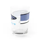 B-catの魚だじゃれシリーズ「ごくろうサンマ」コップ系 Water Glass :back