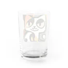 T2 Mysterious Painter's ShopのMysterious Cat Water Glass :back