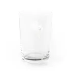 marospitzのしろいぬ Water Glass :back