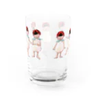 えりちゃんのテントウムシーズグラス Water Glass :back