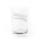 Brrravooo! SucculentsWorksCraftのBrrravooo!オリジナルロゴグラス Water Glass :back