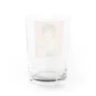 世界美術商店の女優ジャンヌ・サマリーの肖像 / Portrait of the Actress Jeanne Samary Water Glass :back