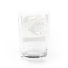 にゃんこの「めめたん」グッズのちいさかったころ Water Glass :back