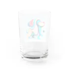 sweetsmailstudioの創造模型　わんちゃん Water Glass :back