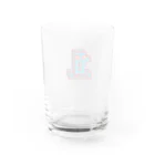 SHOKA's Storeのあどわんこ(color ver) Water Glass :back