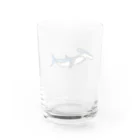 蝶子さんちの王子様のシュモクザメ Water Glass :back