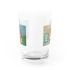 NOBLEROSEGRAFFITIのバラ友会 記念グッズ Water Glass :back