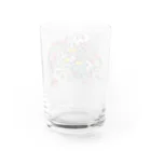 猫のきぬくんのお店の夢中なにゃんず Water Glass :back