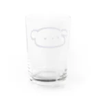 DELLA555のもちっとした犬 Water Glass :back