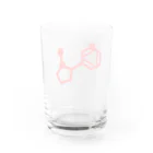 科学雑貨Scientiaのニコチン(マルボロver.) Water Glass :back