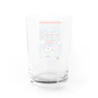 Toba7201のイチロージローサブロー Water Glass :back