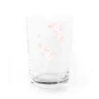 misumisuの和柄・鯉(白) Water Glass :back