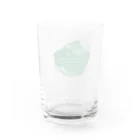 umigamekanのNPO法人 屋久島うみがめ館応援グッズ Water Glass :back