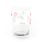 G-HERRINGのお米（ 米 鮒 桜 鳥居 ）あらゆる生命たちへ感謝をささげます。 Water Glass :back