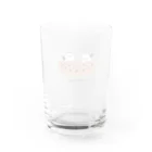 rina_suzuriのもふもふシマエナガとスイカ　コップ Water Glass :back