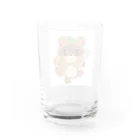 #Psleathergibierのシカ革ぽんた Water Glass :back