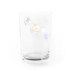 さくらメンダコ オフィシャルショップのお祭りプリンちゃん Water Glass :back