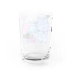 じょにーの紫陽花 Water Glass :back