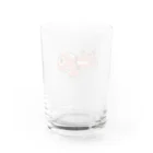 もな / monaのゆる赤べこ Water Glass :back