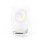 草原で走りたいの華麗なるカレイ子さんと三日月 Water Glass :back