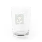 大葉屋のカドマチ　(カラー) Water Glass :back