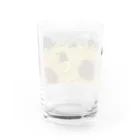 米農家の絵描きのひまわり畑 Water Glass :back