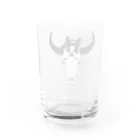コチ(ボストンテリア)の小物用:ボストンテリア(牛の頭蓋骨)[v2.8k] グラス反対面