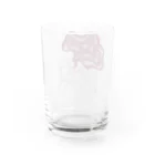 北風のゼリーのモヤるマジック（茶） Water Glass :back